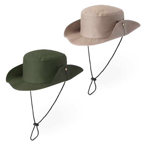 Chapéu tipo safari em 100% poliéster - BLASS