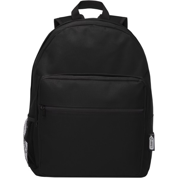 Retrend RPET backpack 16L - Solid Black