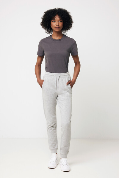 Tepláky IQONIQ Cooper z recykl. bavlny - Heather Grey / L