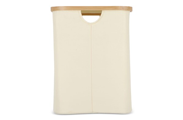 InSideOut folding basket with lid Sogne 40.5 x 33 x 42cm rPET - Ecru