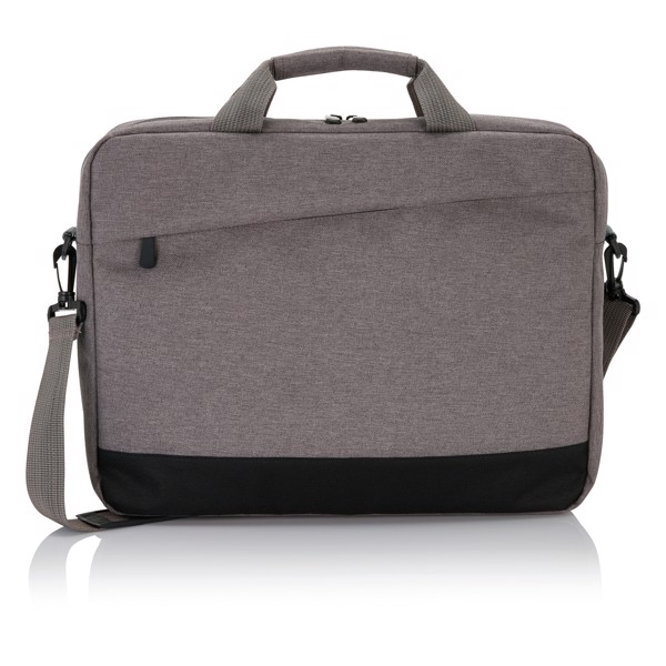 Trend 15” laptop bag - Grey / Black