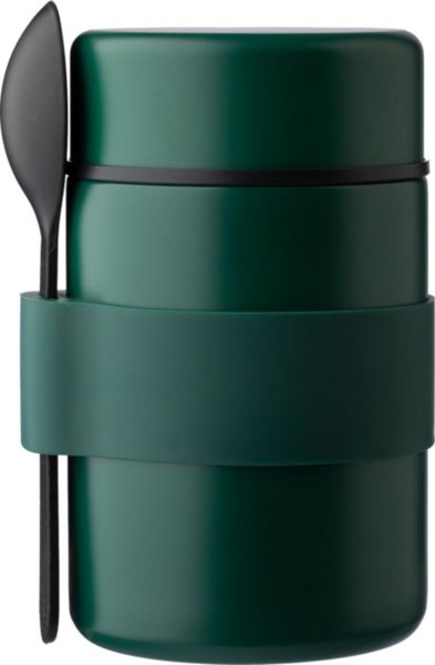 Lancheira de almoço de parede dupla de aço inoxidável Niko - Grey