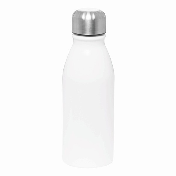 Aluminium Trinkflasche Fancy - Weiß
