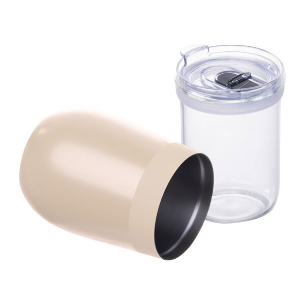 Drinking Cup Palm Bay 350 ml - Beige