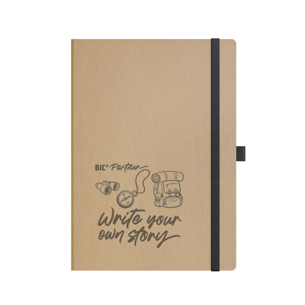 BIC® Partner A5 FruitCover - Papier Ligné Gris