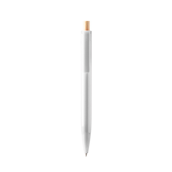 Ball Pen Kiki - White / BLUE INK