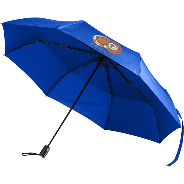 Gale 27" foldable auto open & close RPET umbrella - Royal Blue