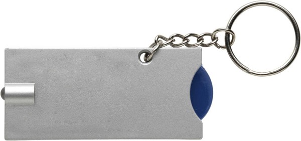 Porte-clés Madeleine | LED | Jeton - bleu