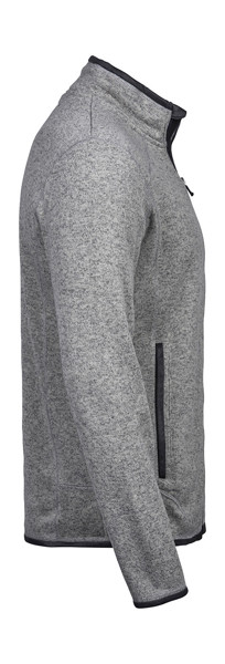 Outdoor Fleece Jacket - Grey Melange / 4XL