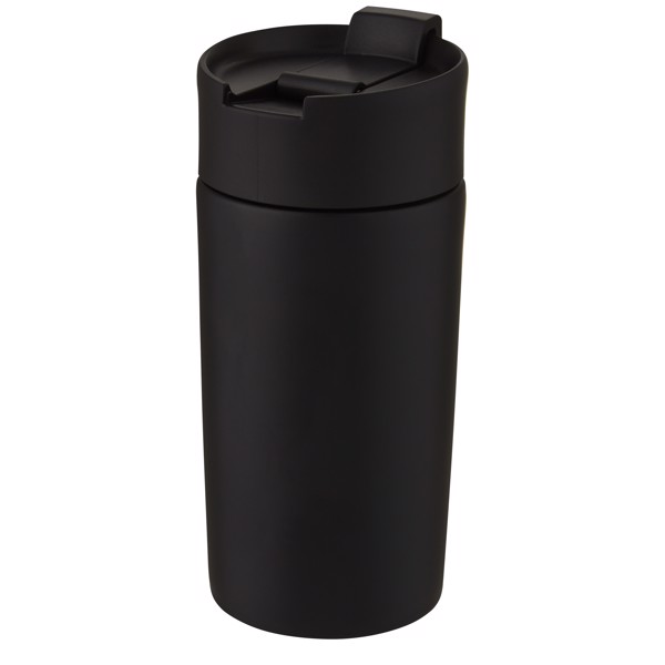 Gobelet avec isolation par le vide et couche de cuivre Jetta 330 ml - Noir