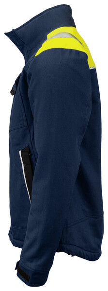 5438 Padded Jacket Navy/Yellow 4XL