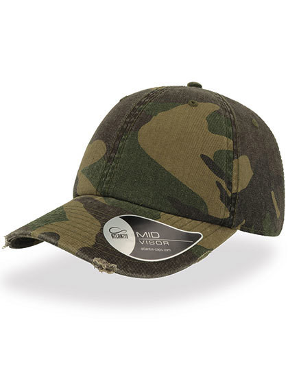 Dad Hat Destroyed - Camouflage / One Size