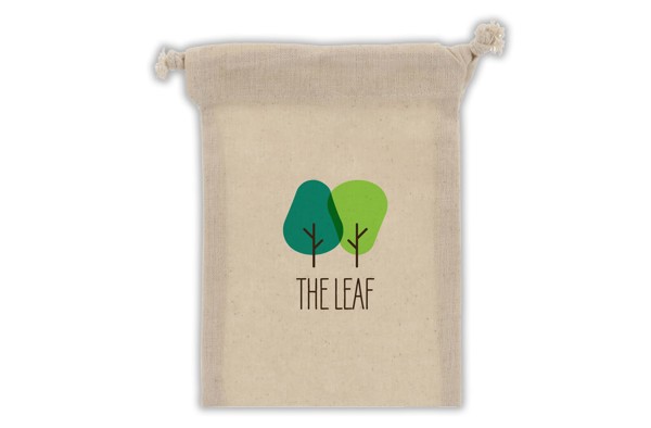 Gift pouch OEKO-TEX® cotton 140g/m² 10x14cm
