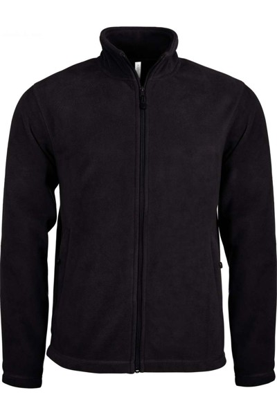 Full Zip Microfleece Jacket - Black / 3XL