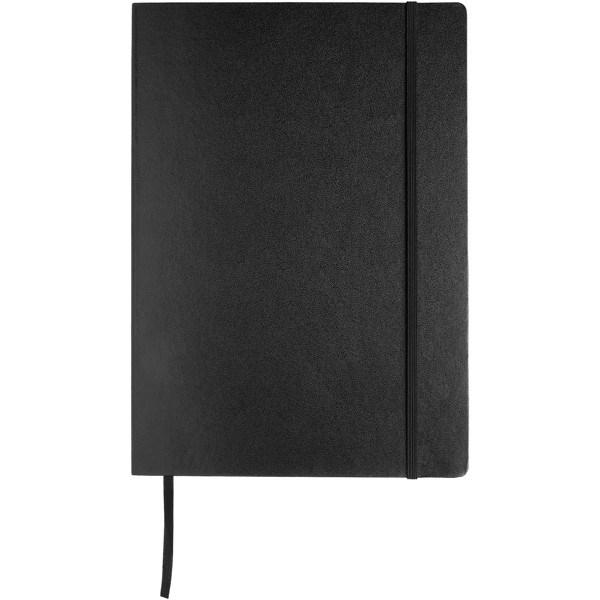 Carnet de notes Executive format A4 à couverture rigide - Noir