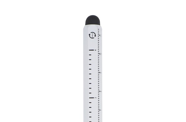 Langlebiger Bleistift & Lineal R-AL - Weiss