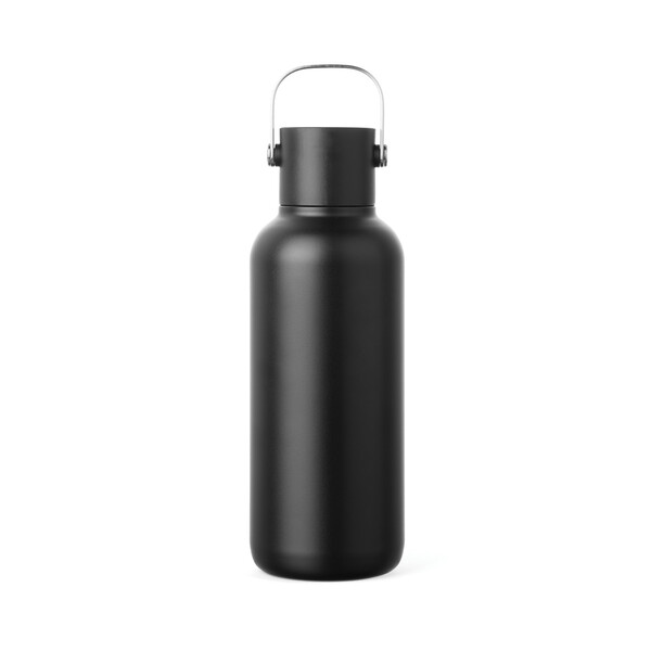 VINGA Cael RCS SS sip bottle 600ML - Black