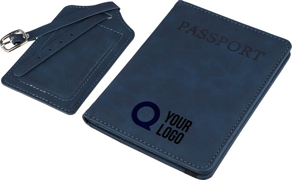 Passikotelo & laukkumerkki Zani - Musta