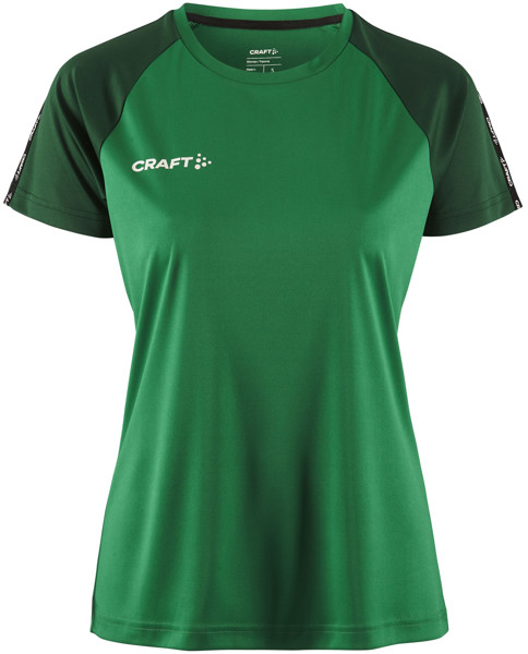 Ladies' Contrast Sports Shirt Craft | Squad Go Contrast Jersey W - Team Green / Ivy / L