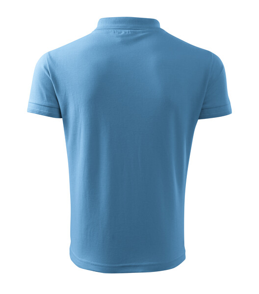 Polokošile Pánská Malfini® Pique Polo - Azurově Modrá / 3XL