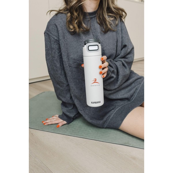 Kambukka® Elton Insulated 600 ml drinking bottle - White