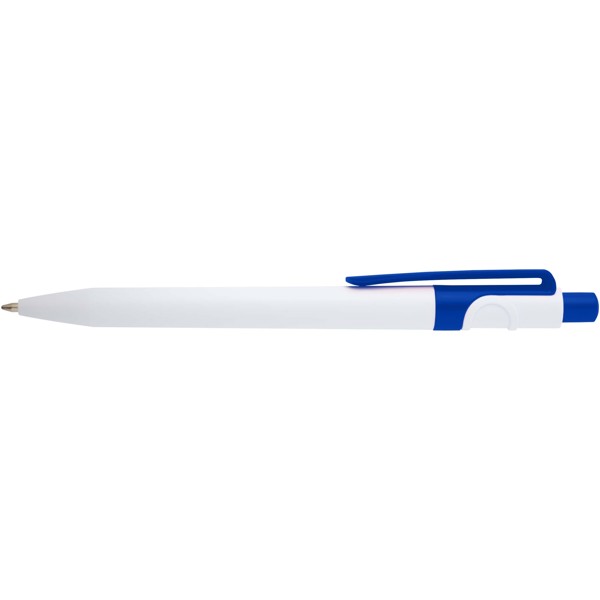 Stylo bille Unica en plastique recyclé (encre noire) - Bleu royal