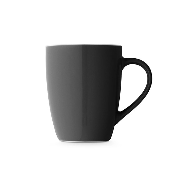 CINANDER. Ceramic mug 370 ml - Black