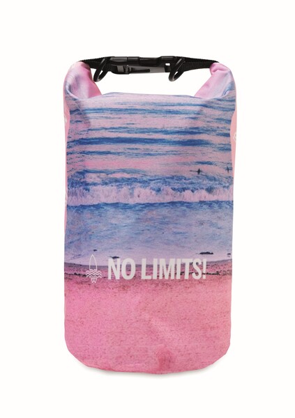 2L recycled polyester (rPET) window dry bag 360° design - Full colour