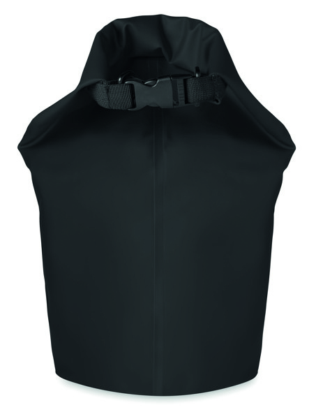 Vodotesna torba za potapljanje, PVC, 10L - Črna