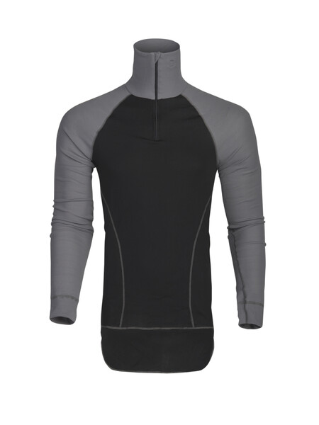 3103 POLO WITH ZIP BLACK M