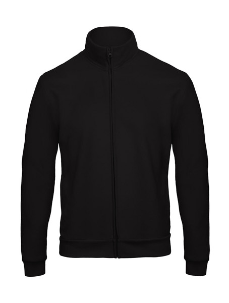 Id.206 50 / 50 Full Zip Sweat Unisex - Black / 2XL