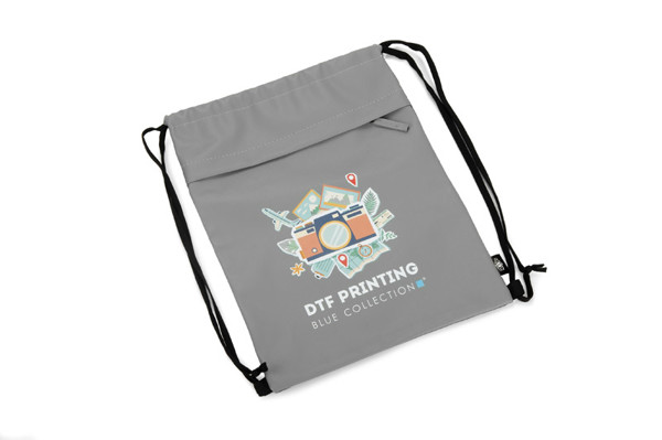 Drawstring bag BASKO - grey