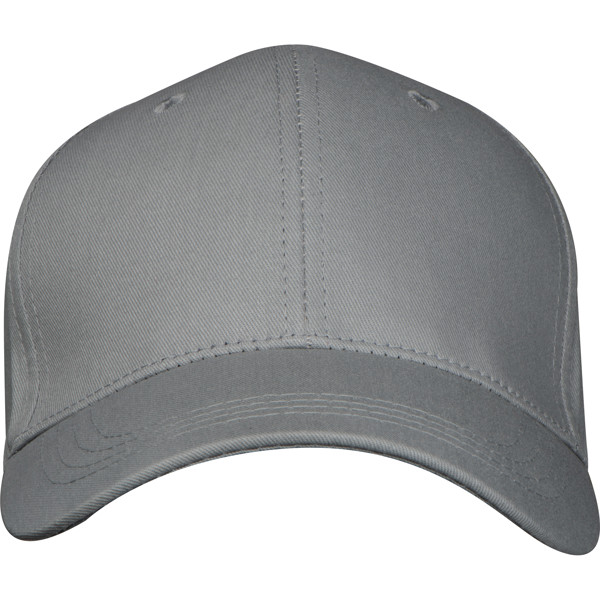 CrisMa baseball cap made from recycled cotton FRIEDA - Silvergrey