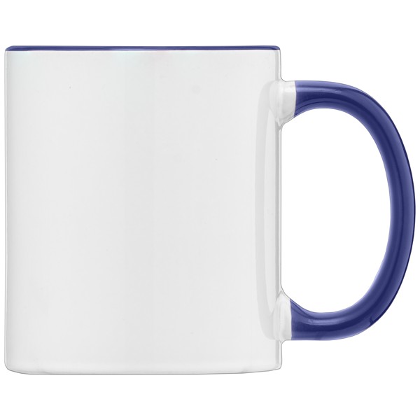 SimpliColour 355 ml Ceramic Mug with ColourPop - Ocean Blue / Sublimation