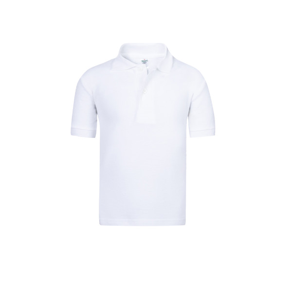 Polo Criança Branco "keya" YPS180 - Branco / M