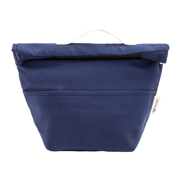 Sac isotherme en canvas recyclé Rekan Cool - Bleu