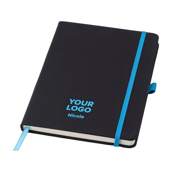 Caderno Charlene | A5 | Pautado - azul claro