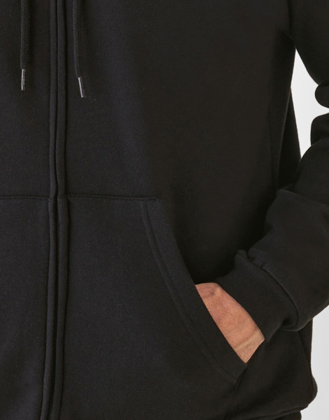 Id.205 50 / 50 Hooded Full Zip Sweat Unisex - Black / XS