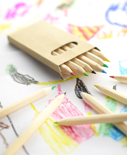 Colour pencils 6 pcs BARVA