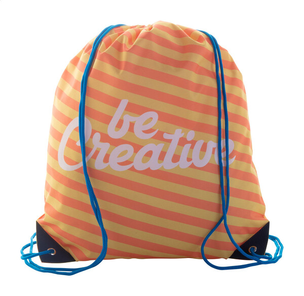 Sac piscine personnalisé CreaDraw Plus - Bleu / Blanc
