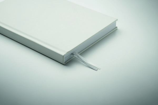 Bloco de notas A5 reciclado Journu - Branco