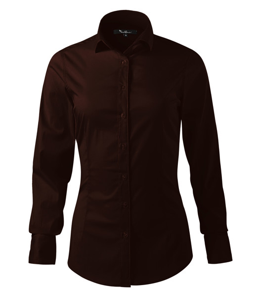 Košile Dámská Malfini Premium® Dynamic - Kávová / XL