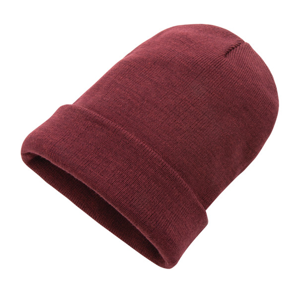 Beanie čepice Impact z Polylana® AWARE™ - Červená