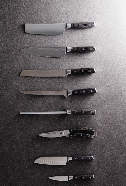 VINGA Kaiser brødkniv, grå