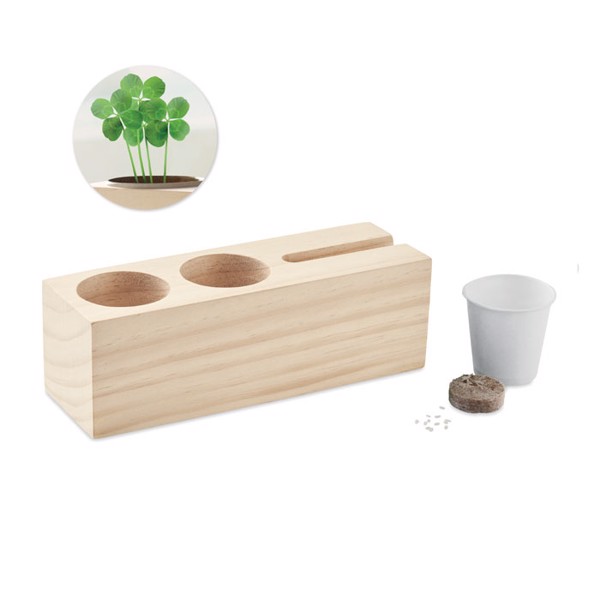Desk stand with seeds kit Thila