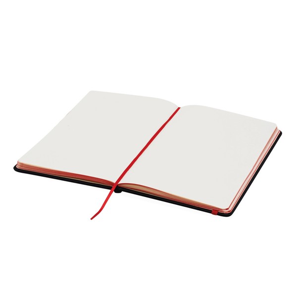 Notizbuch Lector Im Din-A5-Format - Rot / Schwarz