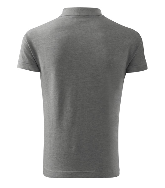Polokošeľa Pánska Malfini® Cotton - Tmavosivý Melír / S