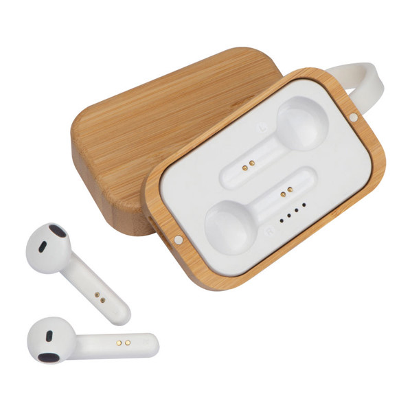 Bluetooth slúchadlá Barcelona - Béžová