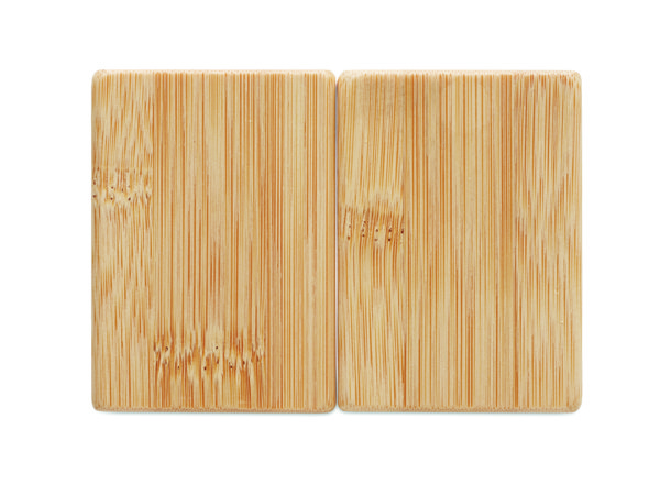 Bamboo salt & pepper set Both