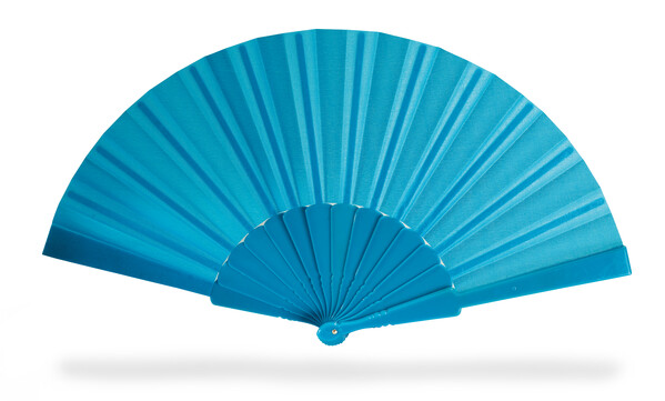Ventaglio in ABS Fanny - Blu